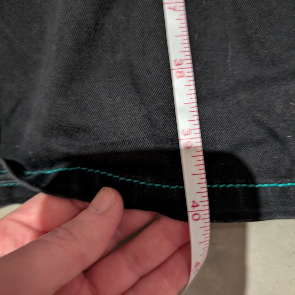 Tripp NYC Black Pants with Teal Stitching - Picture 8 of 8